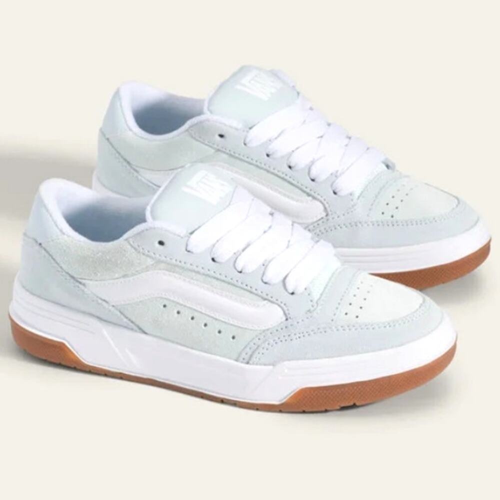 Vans Hylane Suede Sneakers Blue Mist Size M's 7; W's 8.5